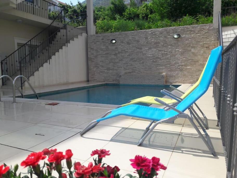 2Br Apartment With Pool Котор Экстерьер фото